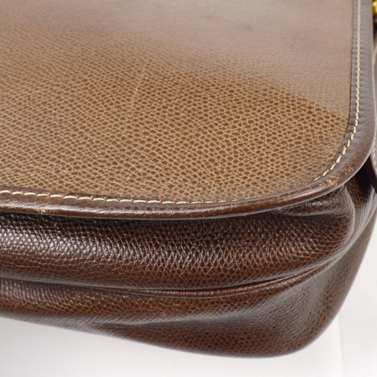 Loewe Vintage Shoulder Bag Leather, BROWN, LEATHER, Shoulder bag