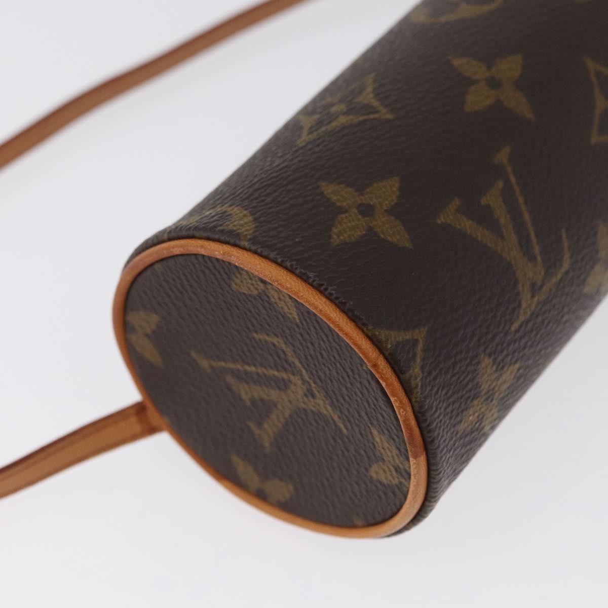 Louis Vuitton Papillon Pochette Monogram Canvas, BROWN, CANVAS, Clutche & pouche