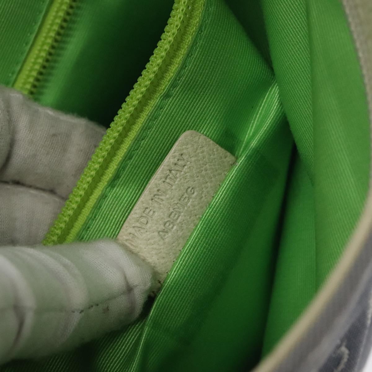 Bvlgari B.Zero1 Logomania Bag Canvas with Leather, BLUE, NYLON, Shoulder bag