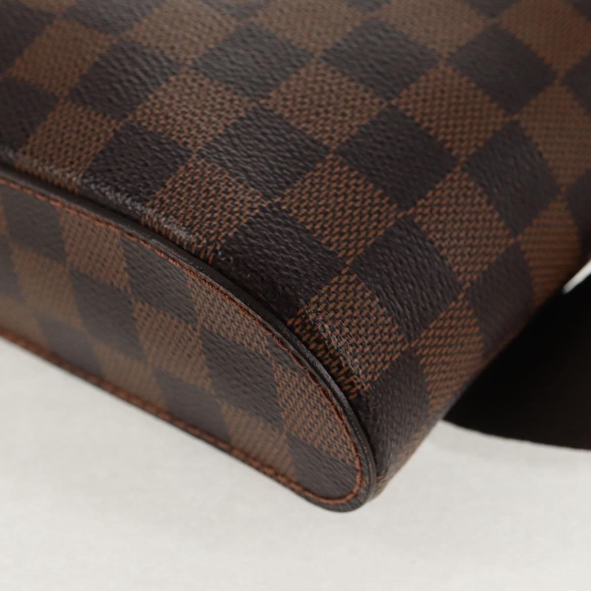 Louis Vuitton Geronimos Waist Bag Damier, BROWN, CANVAS, Travel bag