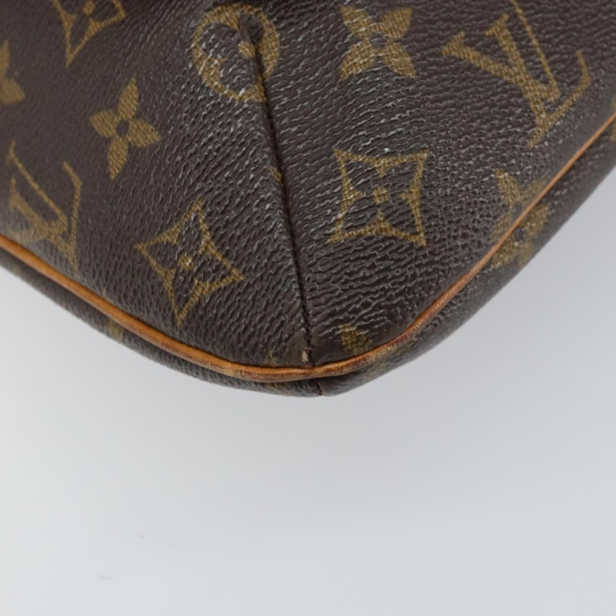 Louis Vuitton Musette Salsa Handbag Monogram Canvas, BROWN, CANVAS, Shoulder bag