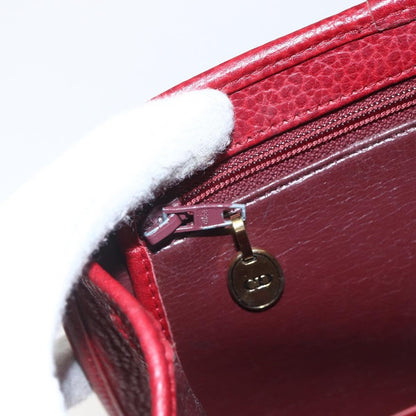 Christian Dior Vintage Handbag Leather, RED, LEATHER, Handbag