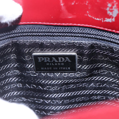 Prada Zip Shopping Tote Leather, RED, OTHER, Tote bag