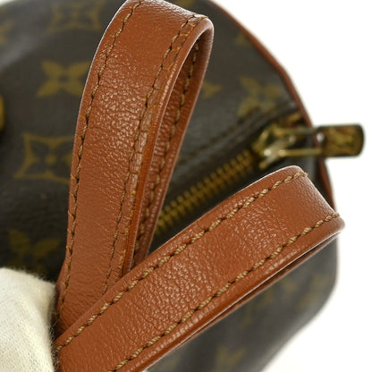 Louis Vuitton Papillon Handbag Monogram Canvas, Brown, Canvas, Handbag