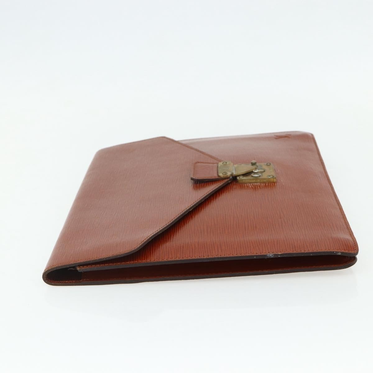 Louis Vuitton Porte-Documents Senateur Bag Epi Leather, Brown, Leather, Clutch