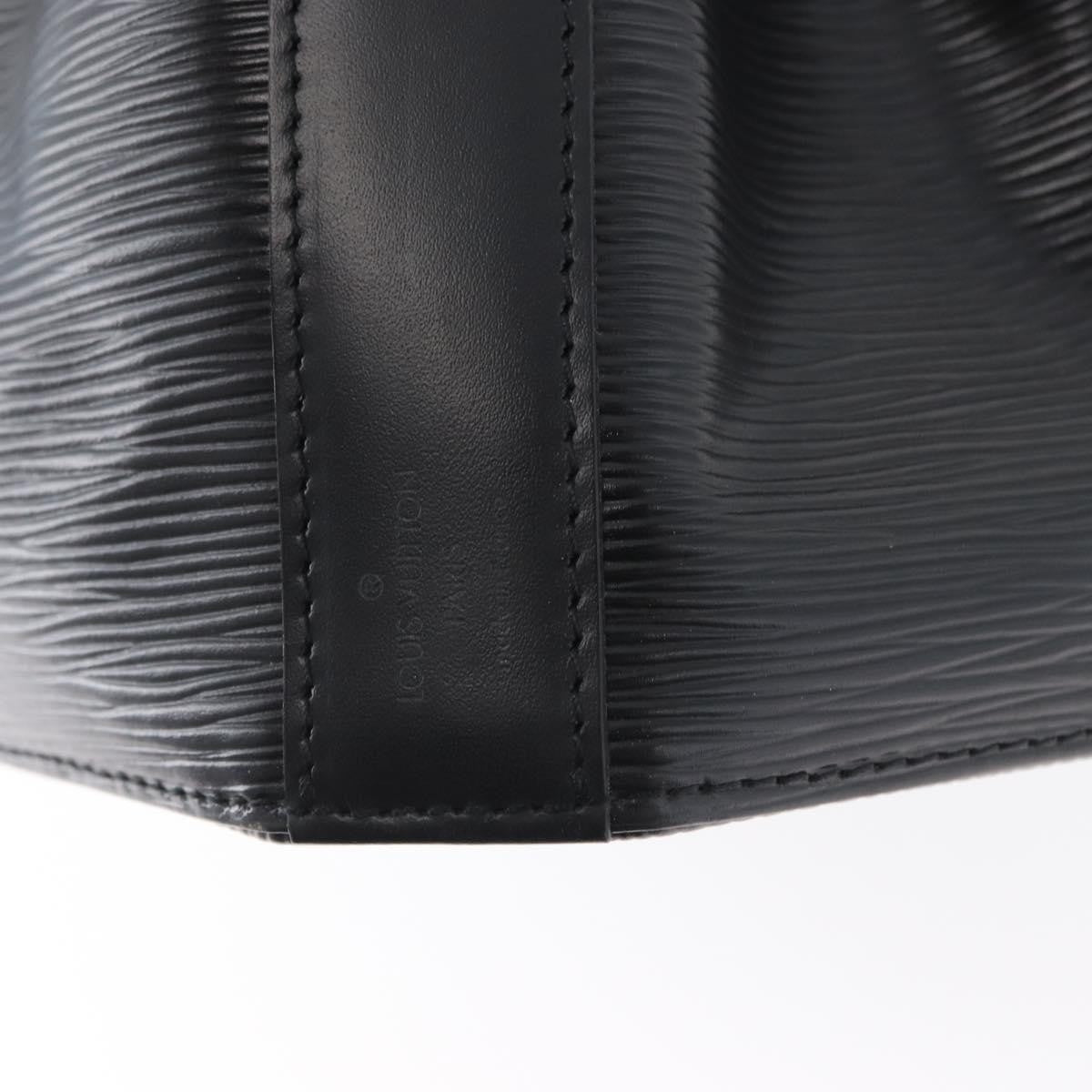 Louis Vuitton Vintage Sac d'Epaule Handbag Epi Leather, BLACK, LEATHER, Shoulder bag