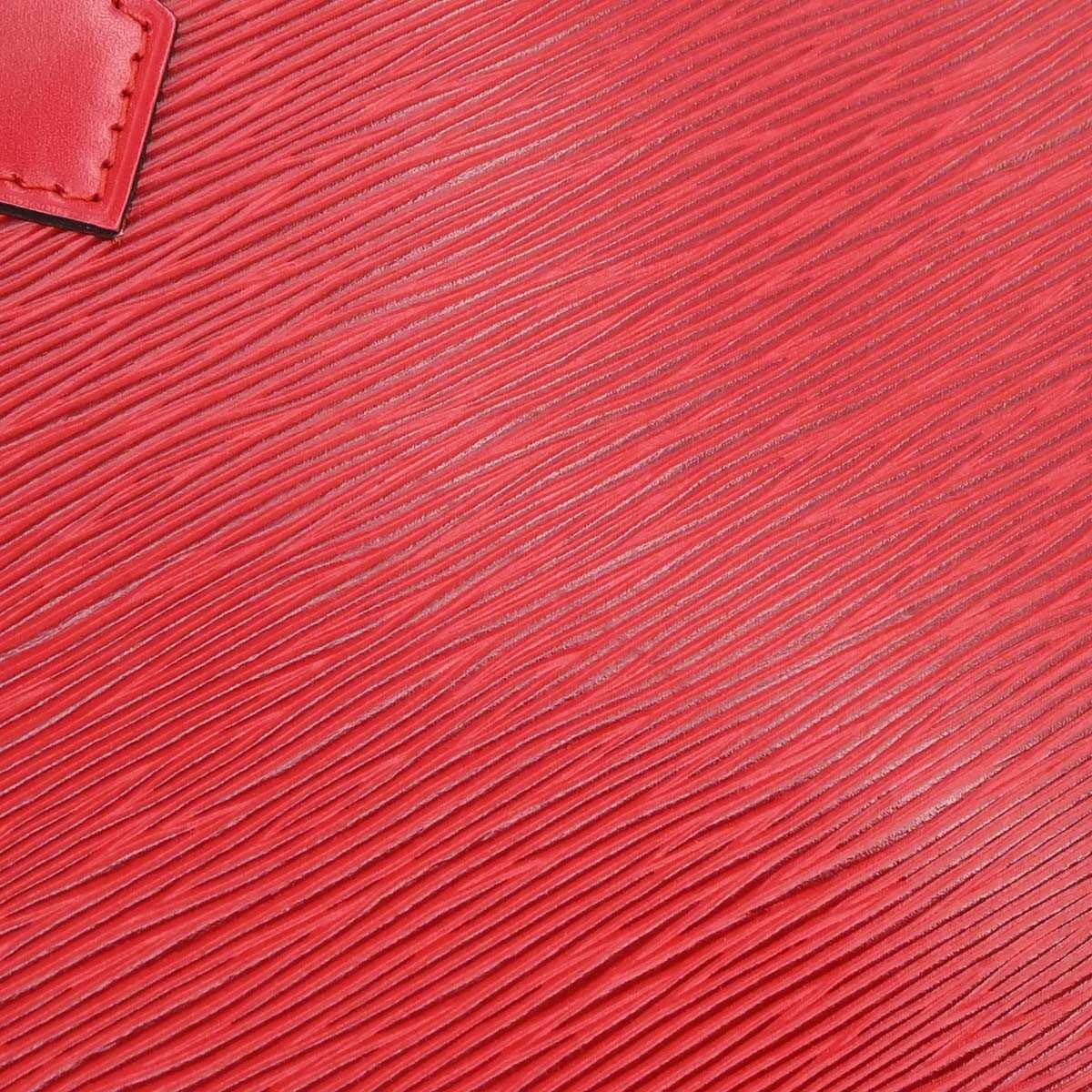 Louis Vuitton Alma Handbag Epi Leather, Red, Leather, Handbag