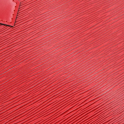 Louis Vuitton Alma Handbag Epi Leather, Red, Leather, Handbag