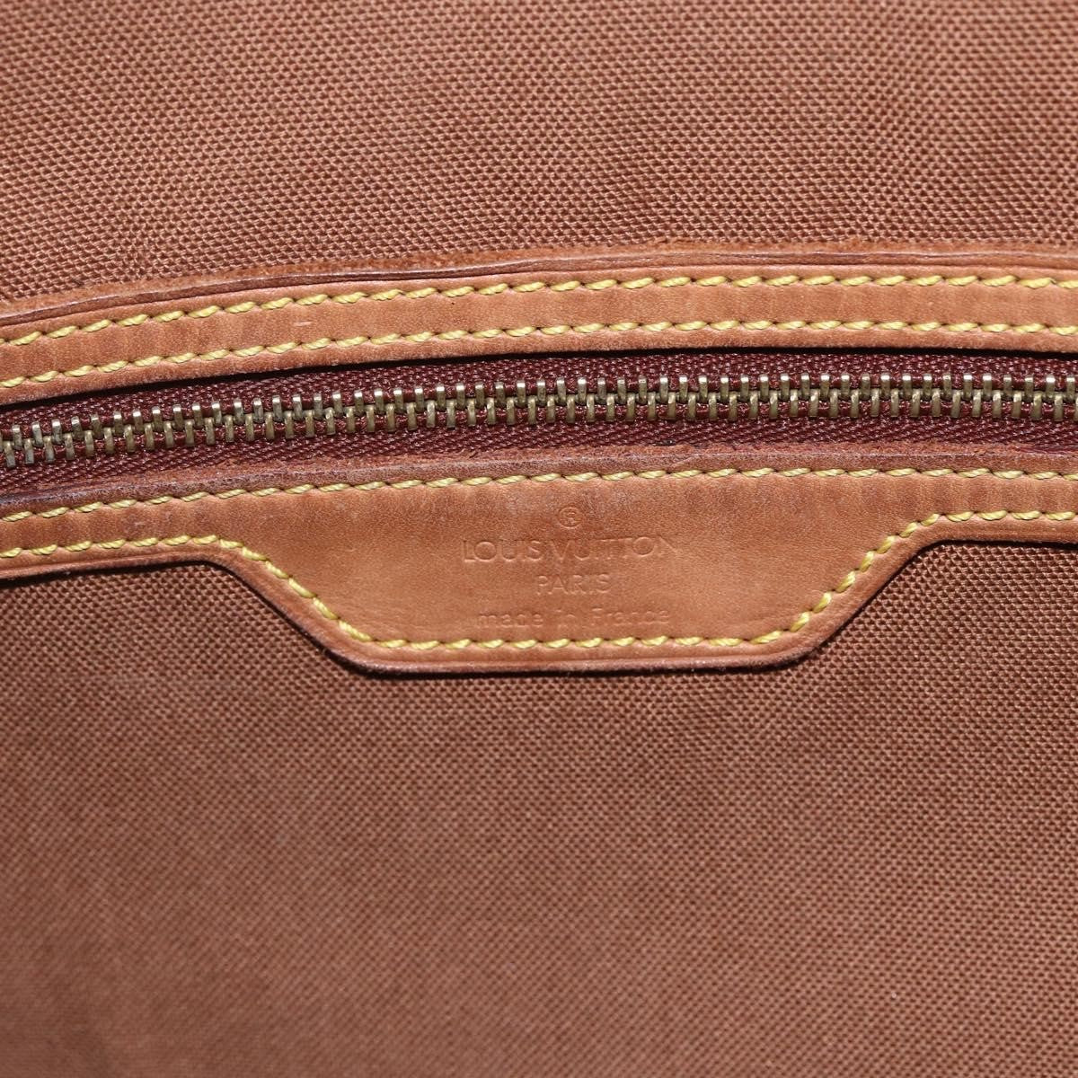 Louis Vuitton Cabas Mezzo Monogram Canvas, BROWN, CANVAS, Tote bag