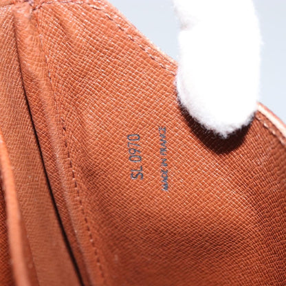 Louis Vuitton Cartouchiere Handbag Monogram Canvas, BROWN, CANVAS, Shoulder bag