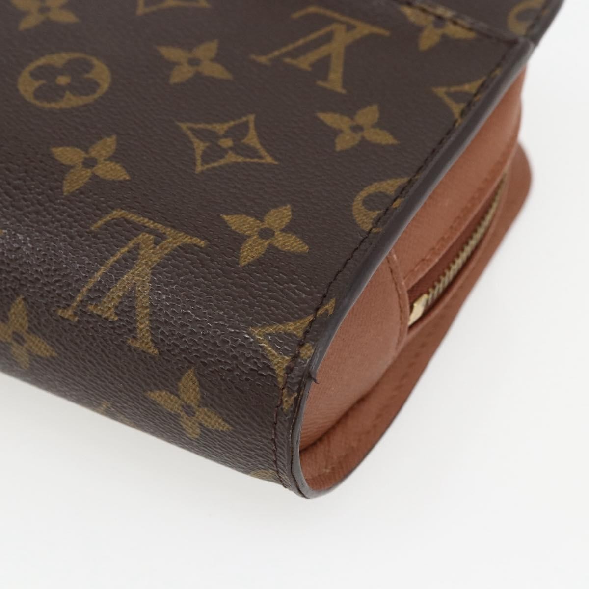 Louis Vuitton Pochette Orsay Monogram Canvas, BROWN, CANVAS, Clutche & pouche