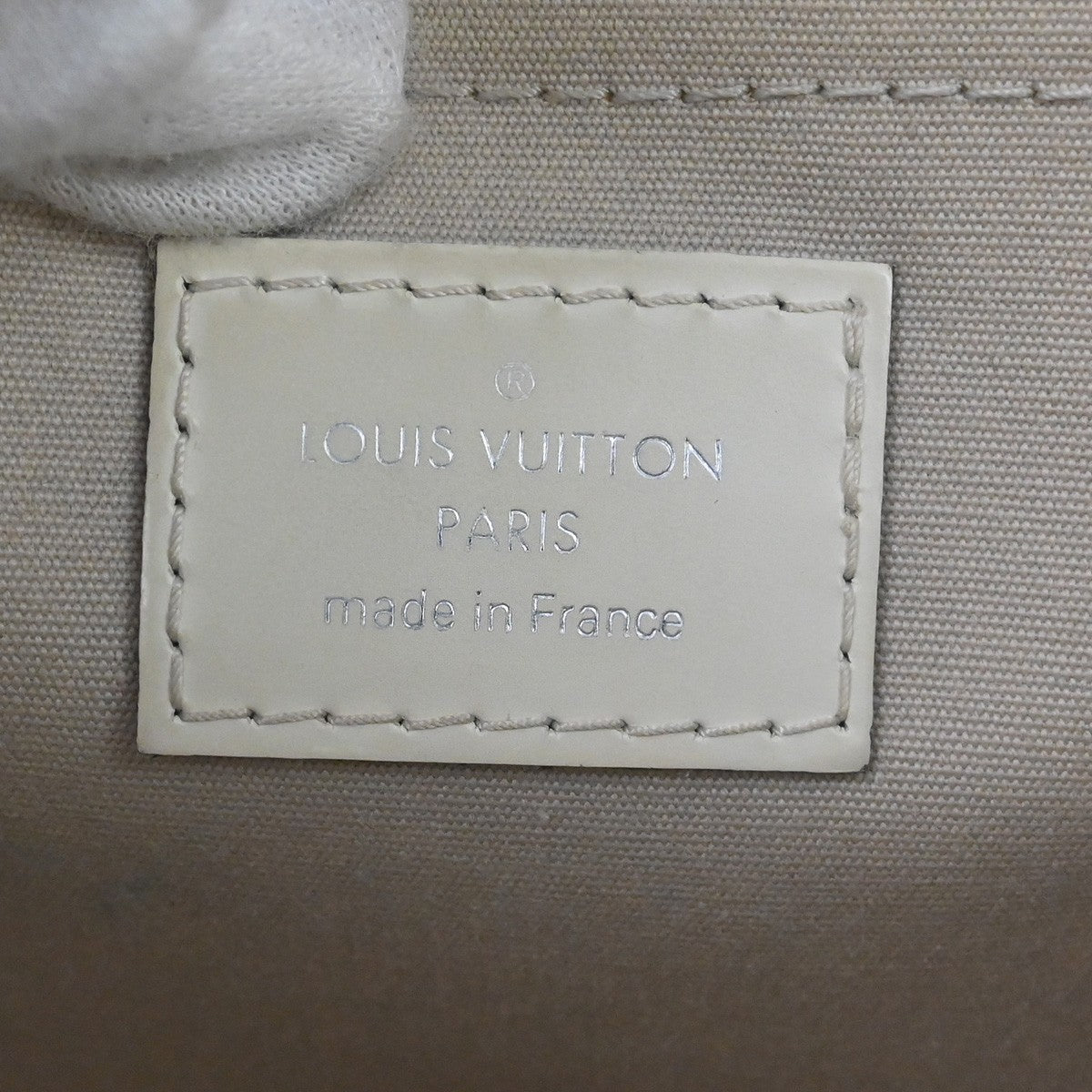 Louis Vuitton Passy Tote Epi Leather, White, Leather, Handbag