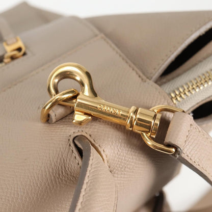 Celine Belt Bag Textured Leather, BEIGE, LEATHER, Handbag