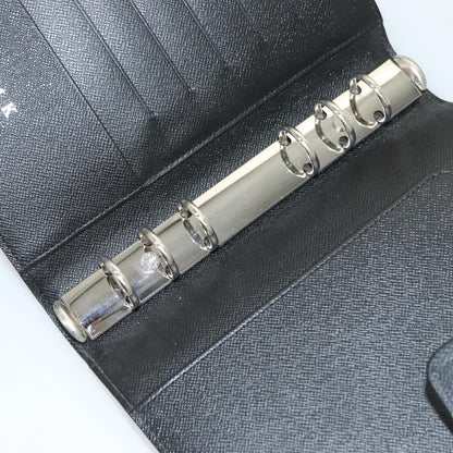 Louis Vuitton Agenda Cover Damier Azur, BLACK, CANVAS, Toiletry Case