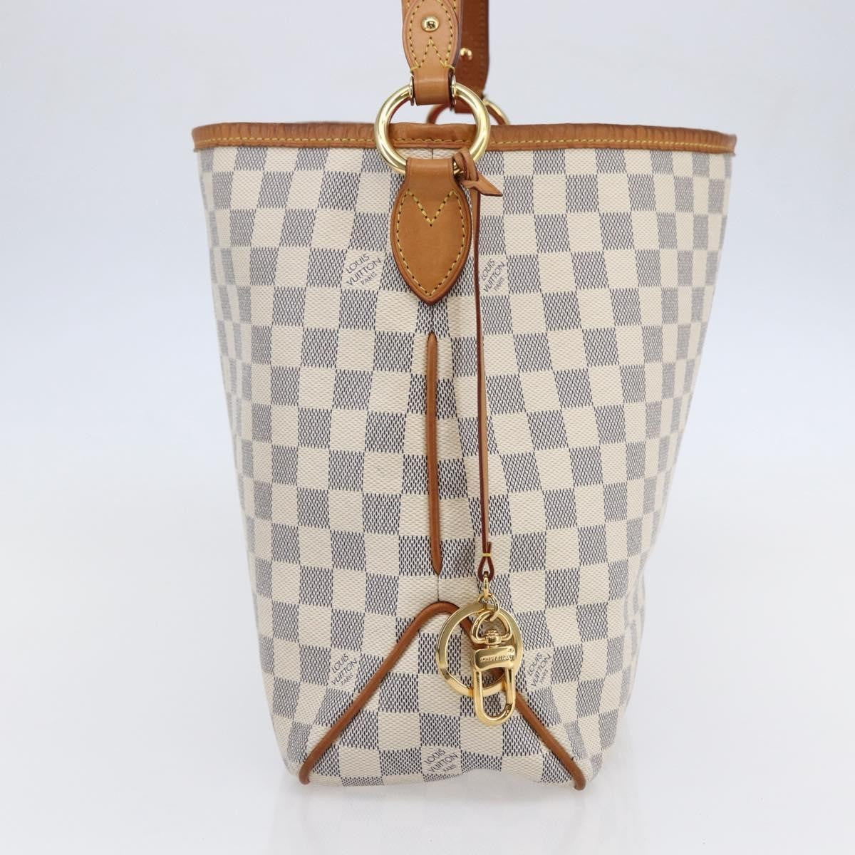 Louis Vuitton Delightful NM Handbag Damier, WHITE, CANVAS, Handbag