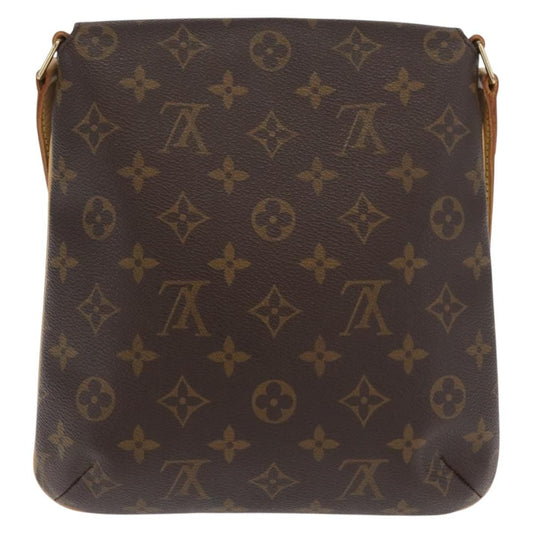 Louis Vuitton Musette Salsa Handbag Monogram Canvas, BROWN, CANVAS, Shoulder bag