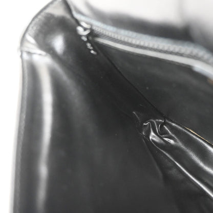 Celine Vintage Shoulder Bag Leather, Black, Leather, Shoulder Bag