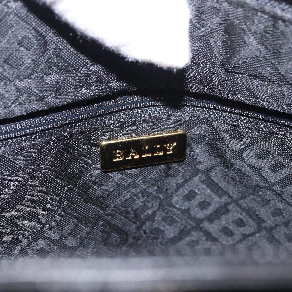 Bally Vintage Shoulder Bag Quilted leather, Black, Leather, Shoulder Bag