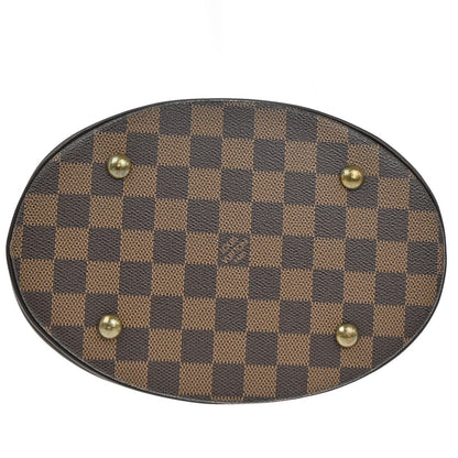 Louis Vuitton Marais Damier, BROWN, CANVAS, Shoulder bag