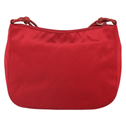 Prada Vintage Shoulder Bag Satin, RED, SILK, Shoulder bag