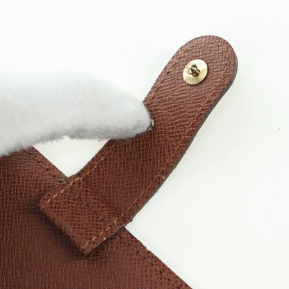 Louis Vuitton Agenda Cover Monogram Panda, Brown, Canvas, Wallet