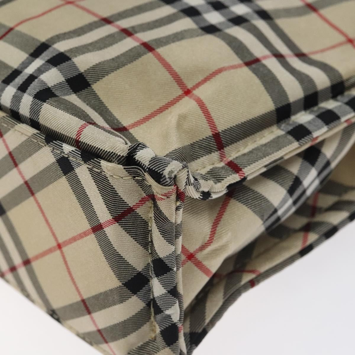 Burberry Nova Check Tote Nylon, BEIGE, NYLON, Tote bag