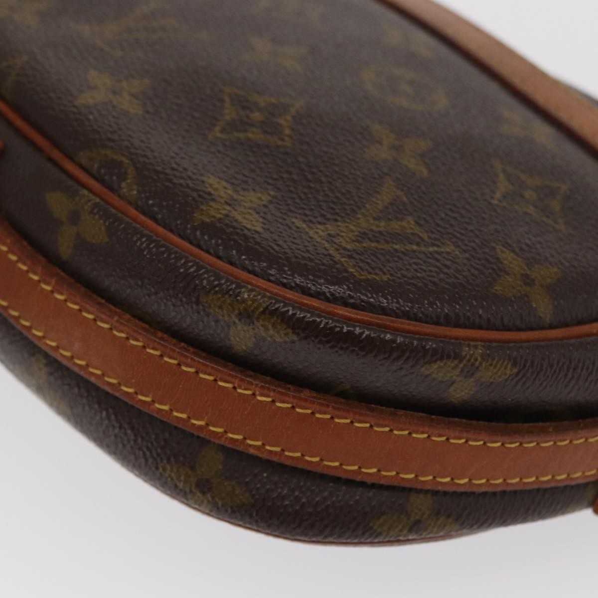 Louis Vuitton Jeune Fille Handbag Monogram Canvas, BROWN, CANVAS, Shoulder bag