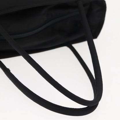 Prada Vintage Zip Tote Tessuto, BLACK, NYLON, Tote bag