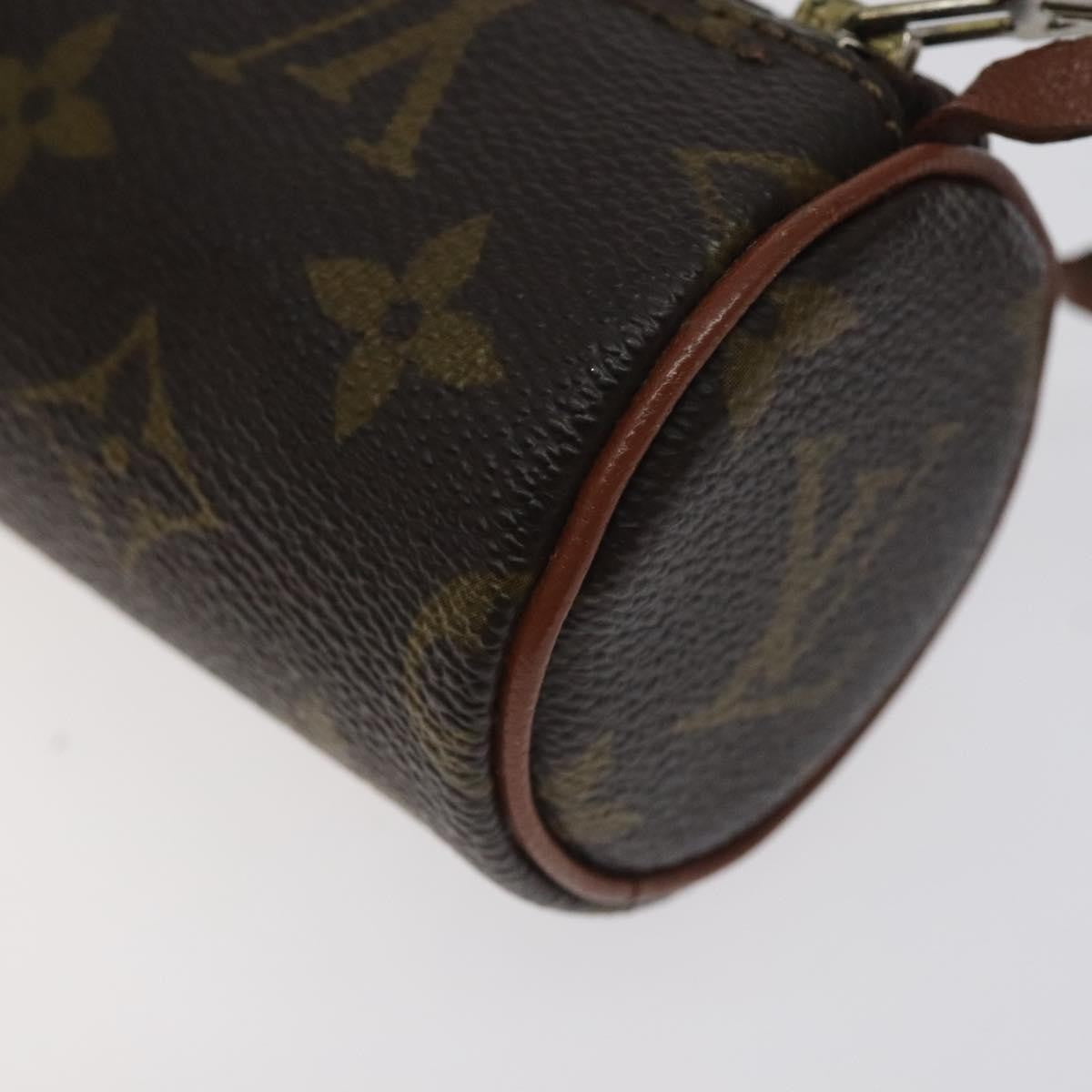 Louis Vuitton Papillon Pochette Monogram Canvas, BROWN, CANVAS, Handbag