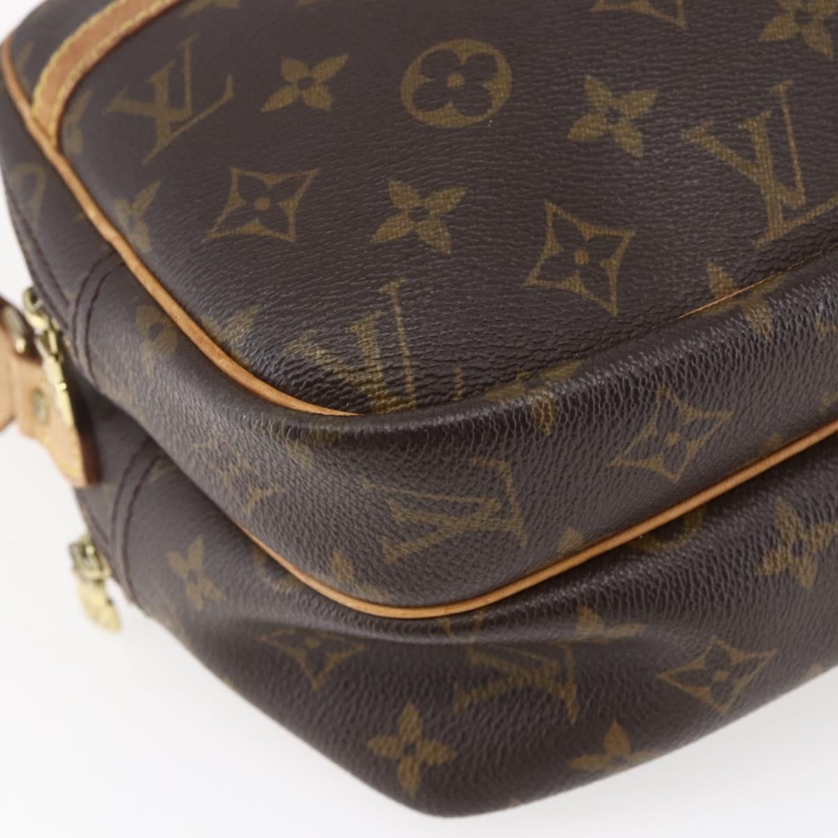 Louis Vuitton Reporter Bag Monogram Canvas, BROWN, CANVAS, Crossbody bag