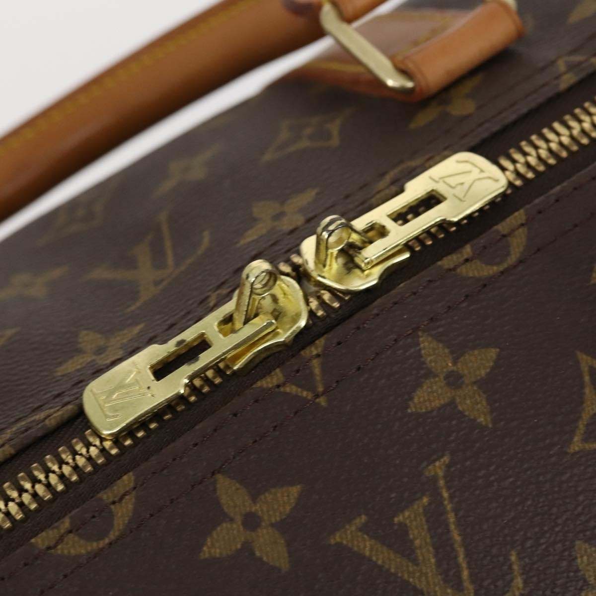 Louis Vuitton Keepall Bag Monogram Canvas, BROWN, CANVAS, Travel bag
