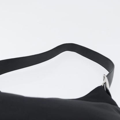 Salvatore Ferragamo Vala Shoulder Bag Nylon, Black, Nylon, Shoulder Bag