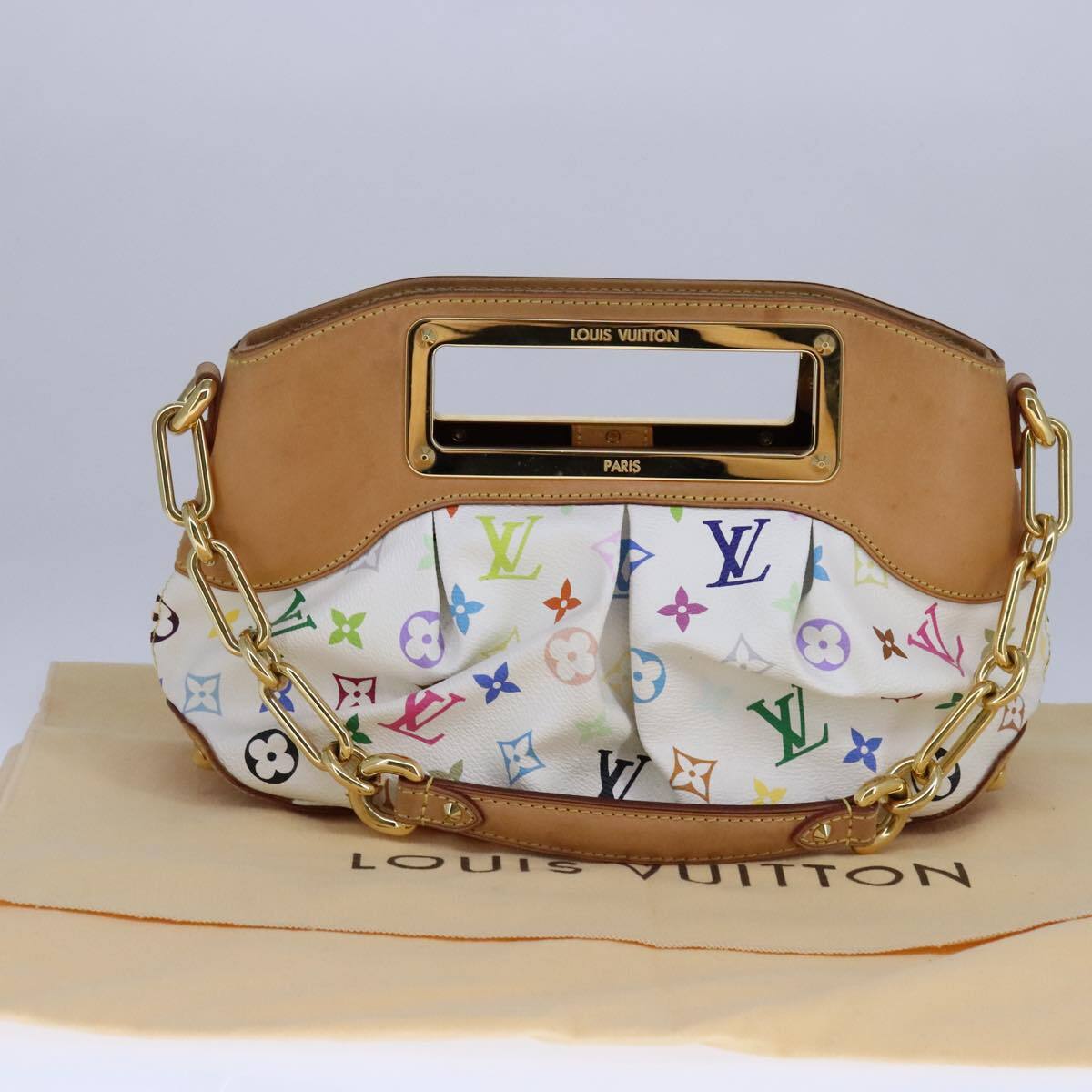Louis Vuitton Judy Handbag Monogram Multicolor, MULTICOLOUR, CANVAS, Shoulder bag
