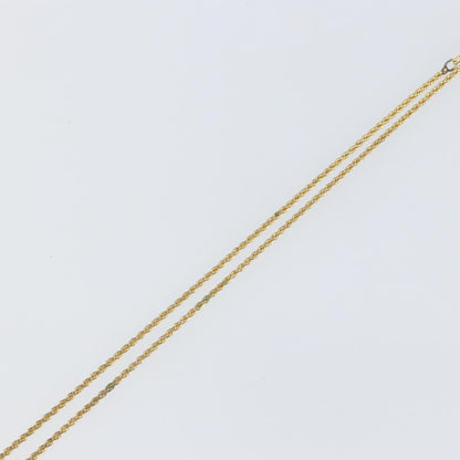Christian Dior CD Pendant Necklace Metal, GOLD, METAL, Necklace