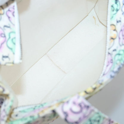 Chanel Vintage Camellia Tote Printed Nylon, MULTICOLOUR, NYLON, Tote bag