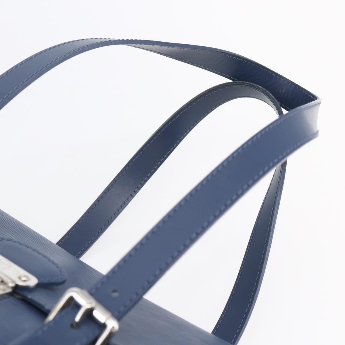 Louis Vuitton Segur Handbag Epi Leather, BLUE, LEATHER, Handbag