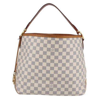 Louis Vuitton Delightful NM Handbag Damier, WHITE, CANVAS, Handbag