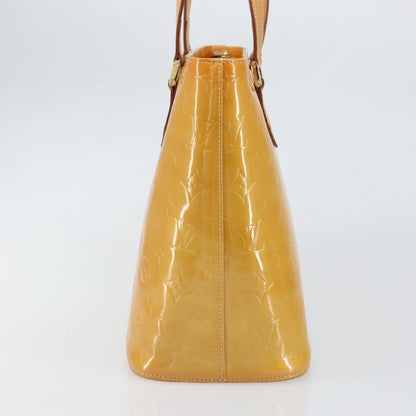 Louis Vuitton Houston Handbag Monogram Vernis, BEIGE, PATENT_LEATHER, Handbag