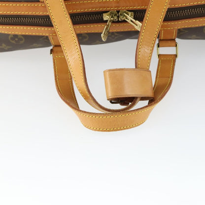 Louis Vuitton Sac Souple Handbag Monogram Canvas, BROWN, CANVAS, Travel bag