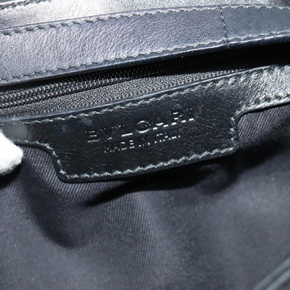 Bvlgari Chandra Flap Shoulder Bag Leather, BLACK, LEATHER, Shoulder bag