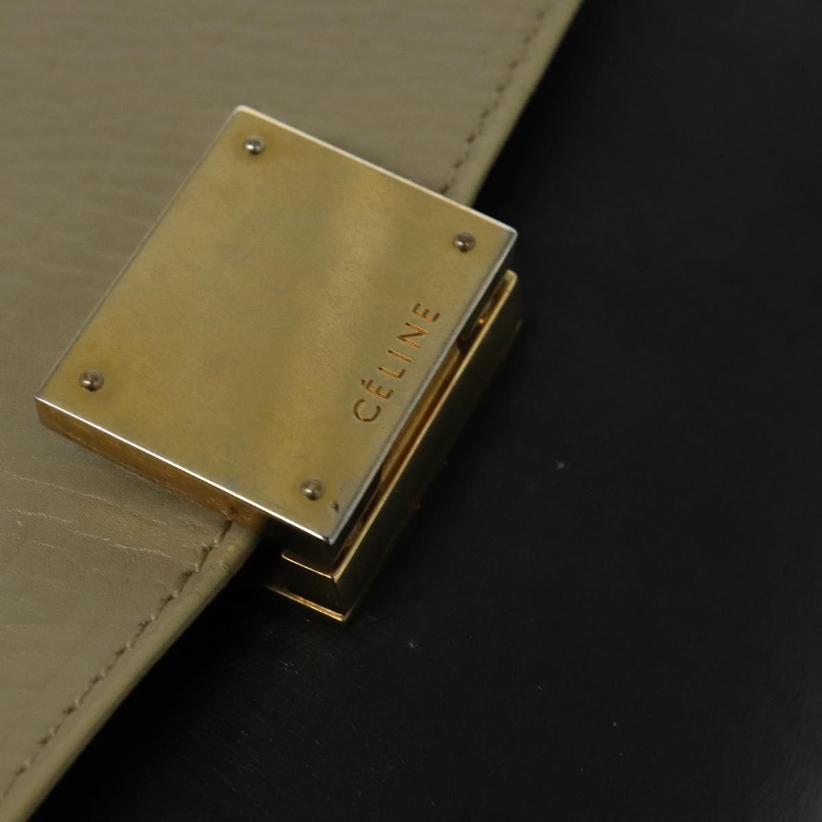 Celine Trapeze Bag Leather with Suede, MULTICOLOUR, LEATHER, Handbag