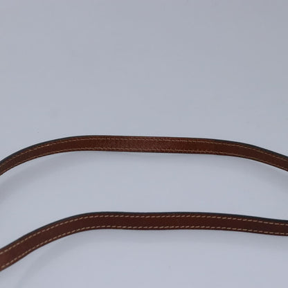 Bally Vintage Shoulder Bag Leather, Brown, Leather, Shoulder Bag