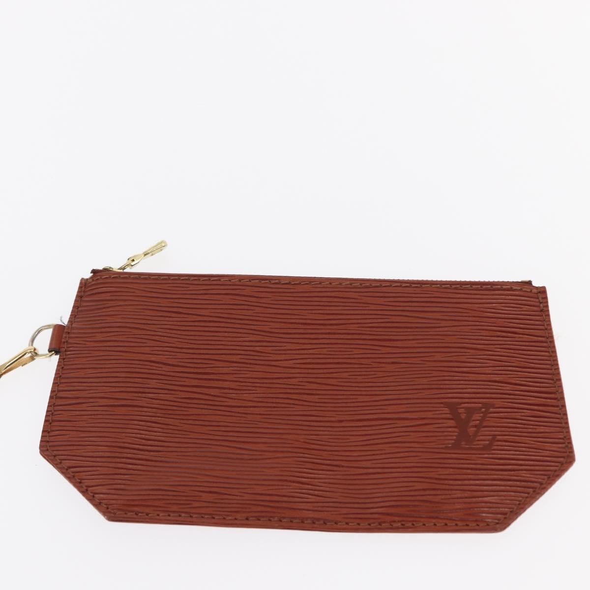 Louis Vuitton Vintage Sac d'Epaule Handbag Epi Leather, BROWN, LEATHER, Shoulder bag