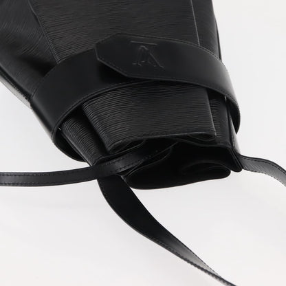 Louis Vuitton Vintage Sac d'Epaule Handbag Epi Leather, BLACK, LEATHER, Handbag