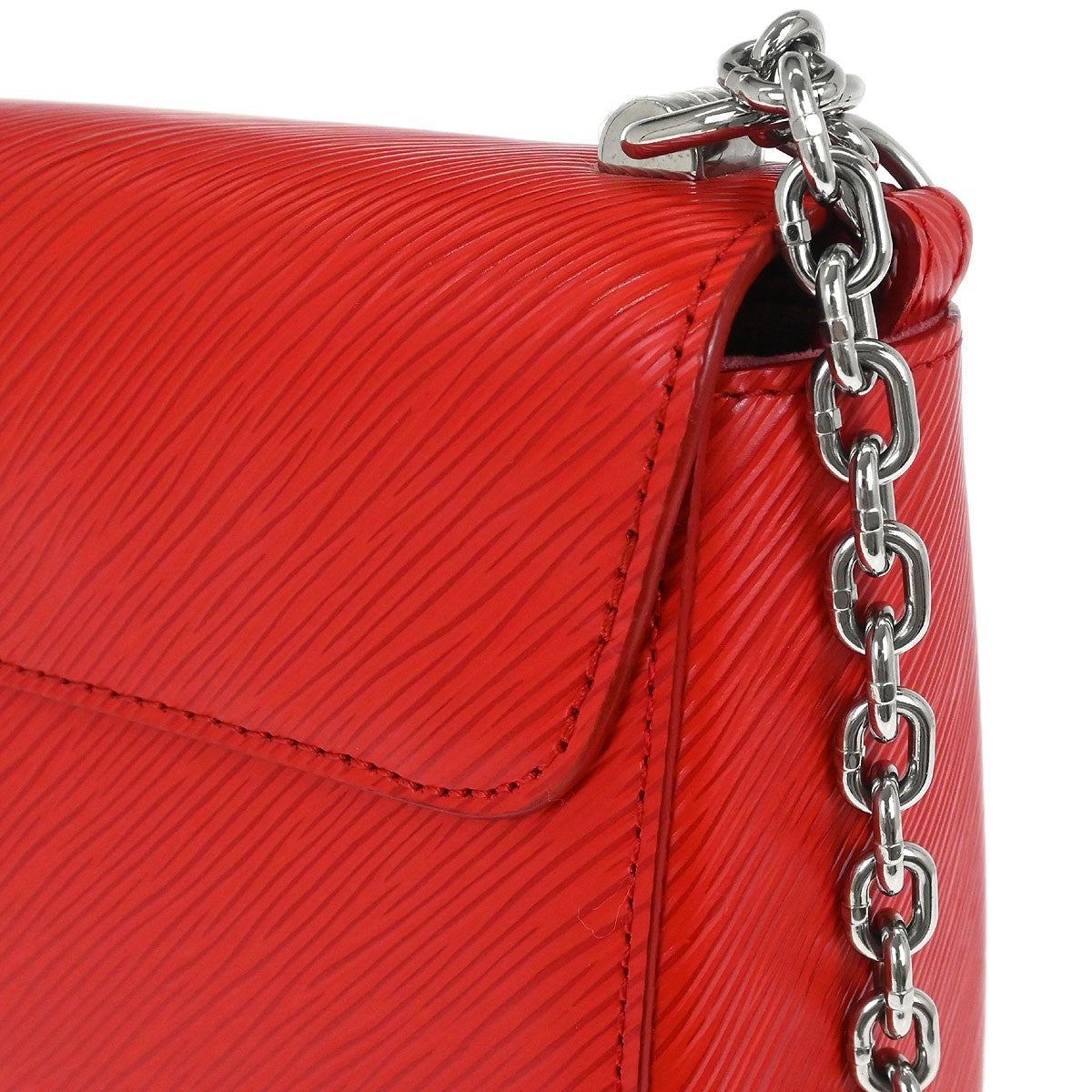 Louis Vuitton Twist Handbag Epi Leather, Red, Leather, Shoulder Bag