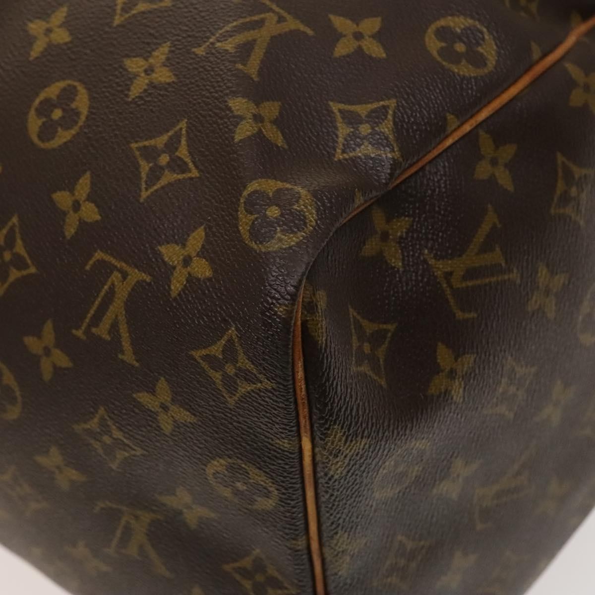 Louis Vuitton Keepall Bag Monogram Canvas, BROWN, CANVAS, Travel bag