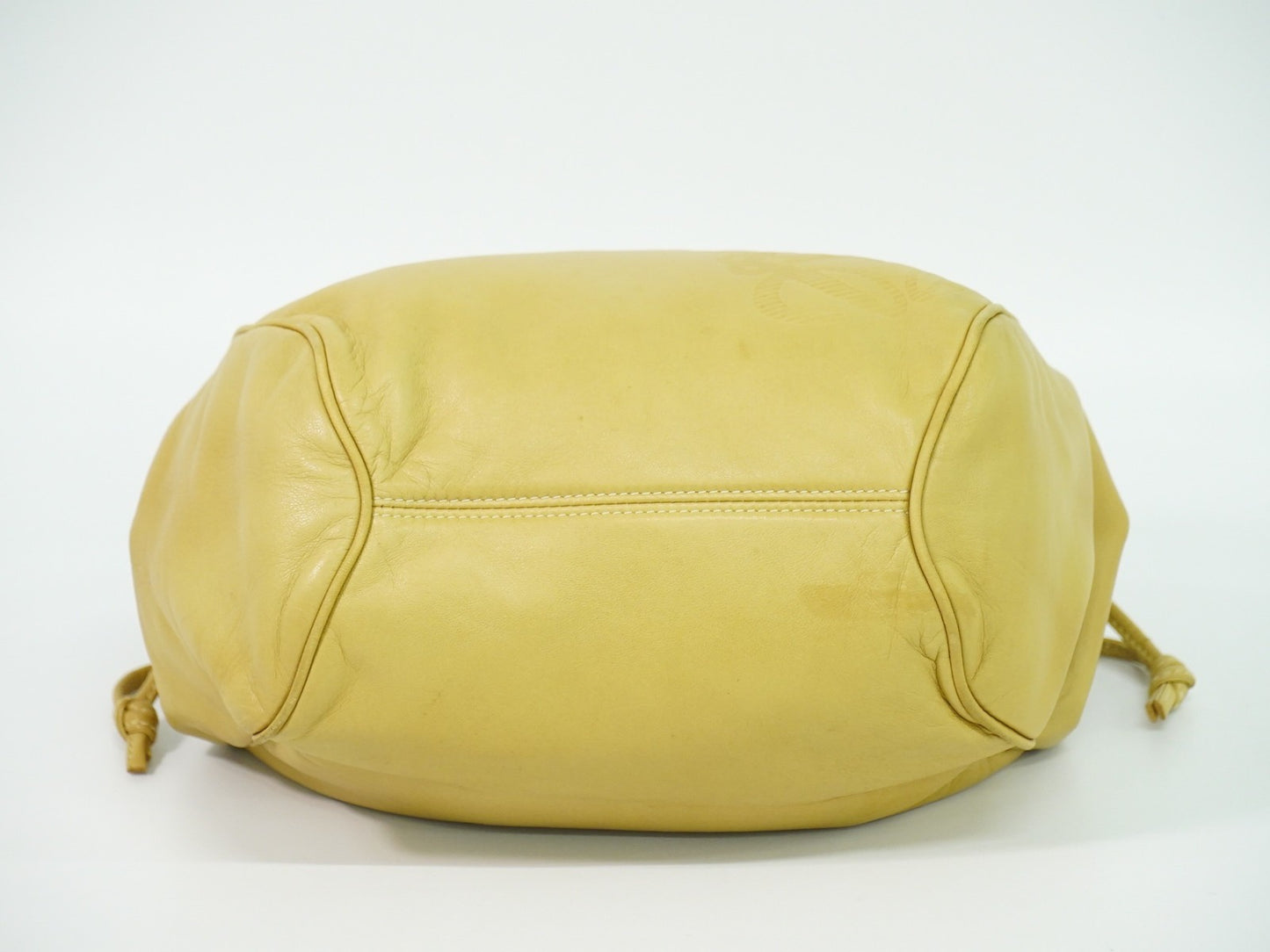 Loewe Anagram Tote Leather, Beige, Leather, Tote Bag