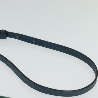 Chloe Faye Crossbody Leather and Suede, Blue, Suede, Handbag