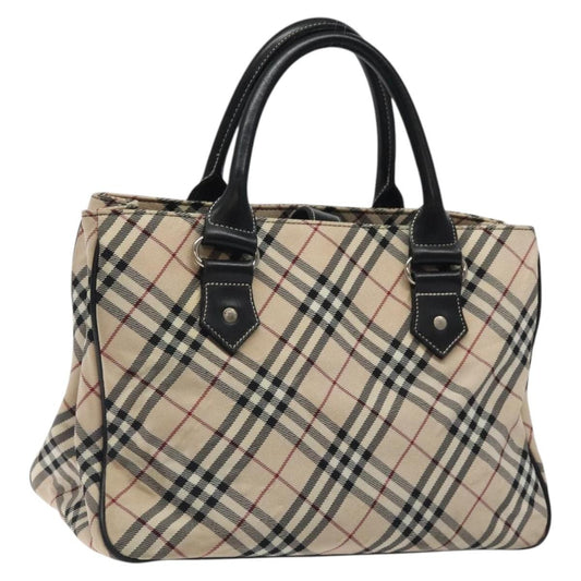 Burberry Nova Check Handbag Nylon, BEIGE, NYLON, Handbag