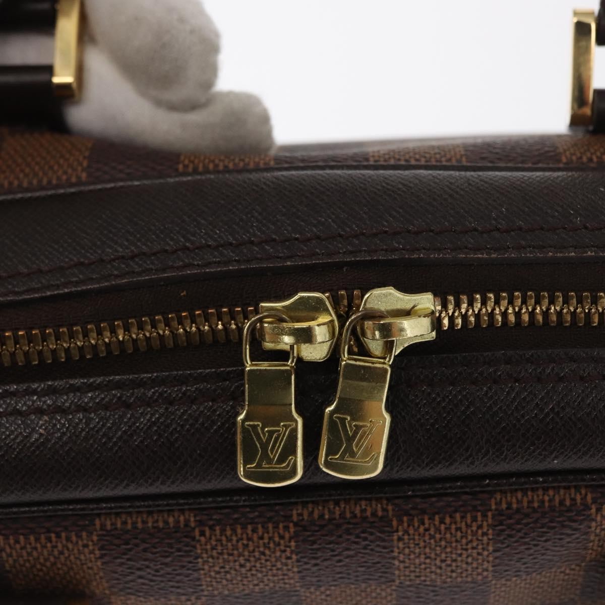 Louis Vuitton Brera Handbag Damier, BROWN, CANVAS, Handbag